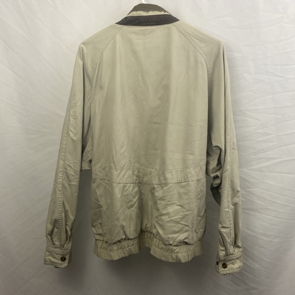 Gear For Sports Jacket Mens KU Jayhawks Beige Size Medium Full Zip Kansas - Picture 13 of 13